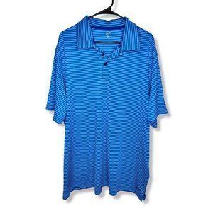 Champion Polo Shirt Adult XXL 2XL Blue Lightweight Golfing Outdoors Active Men